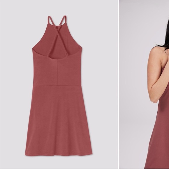 NWT Girlfriend Collective Undress Dress Fig Size M - Picture 7 of 16